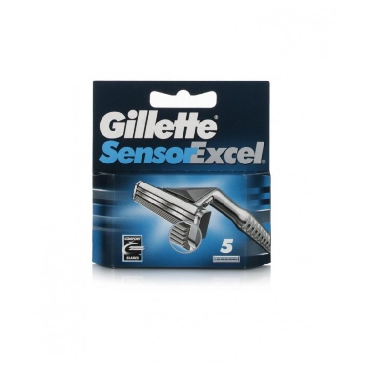 Gillette Sensor Excel 5 li Yedek Tıraş Bıçağı Başlığı